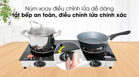 Bếp ga đôi Kiwa KW-770SG