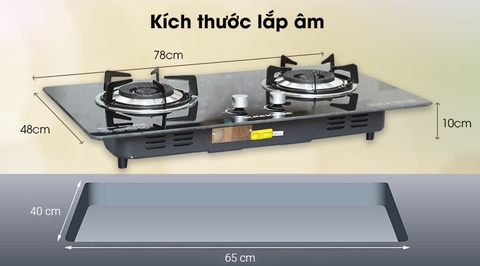 Bếp ga âm Sunhouse SHB-6636