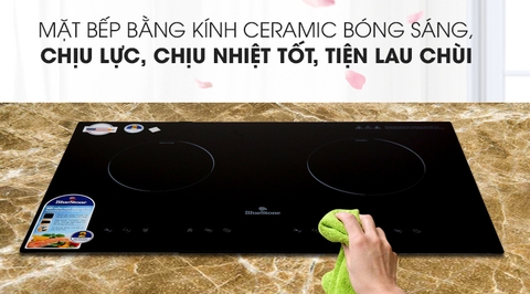 Bếp từ hồng ngoại đôi lắp âm Bluestone ICB-6811