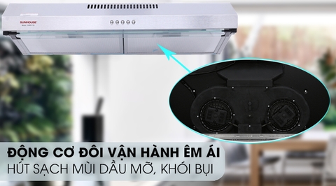 Máy hút mùi âm tủ Sunhouse SHB6118I
