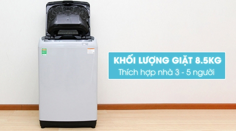 Máy giặt Samsung WA85J5712SG/SV (8.5kg) - Hàng Chính Hãng