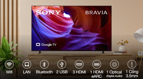 Google Tivi Sony 4K 65 inch KD-65X85K