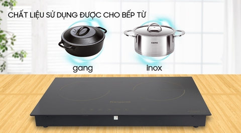Bếp từ hồng ngoại lắp âm Kangaroo KG499N