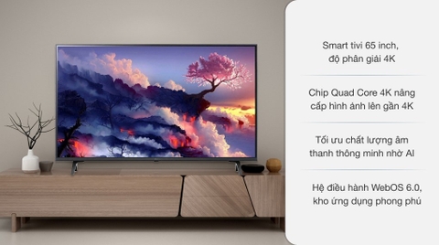 Smart Tivi LG 4K 65 inch 65UP7720PTC