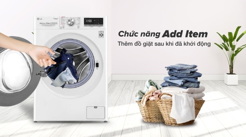 Máy giặt LG Inverter 10.5 kg FV1450S3W2
