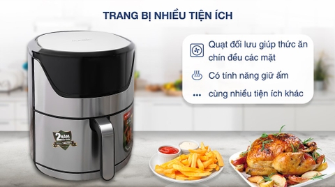 Nồi chiên không dầu Magic Eco AC-122 7 lít