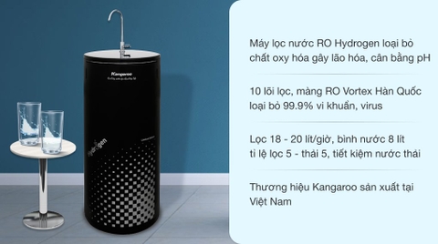 Máy lọc nước R.O Hydrogen Kangaroo KG100HC 10 lõi