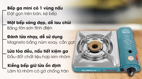 Bếp ga mini Namilux NH-P3031PS