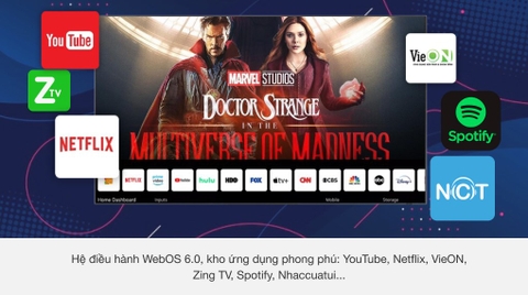 Smart Tivi NanoCell LG 4K 55 inch 55NANO86TPA