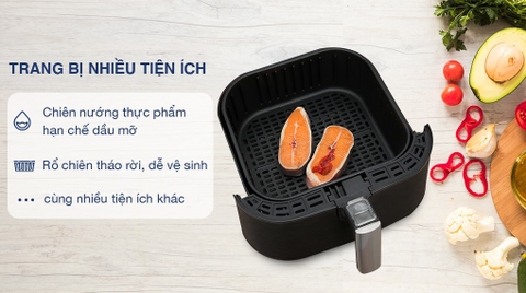 Nồi chiên không dầu Crystal TXG-S5T14 5 lít