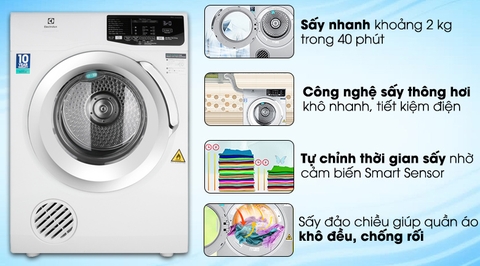 máy sấy ELECTROLUX EDS805KQWA