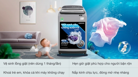 Máy giặt Samsung Inverter 10 kg WA10T5260BY/SV