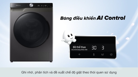 Máy giặt sấy Samsung WD11T734DBX/SV Inverter 11kg