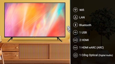 Smart Tivi Samsung 4K 65 inch UA65AU7002