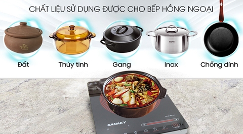 Bếp hồng ngoại Sanaky SNK2102HG