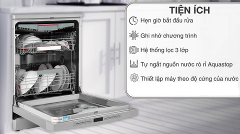 Máy rửa bát độc lập Bosch SMS6ZCI08