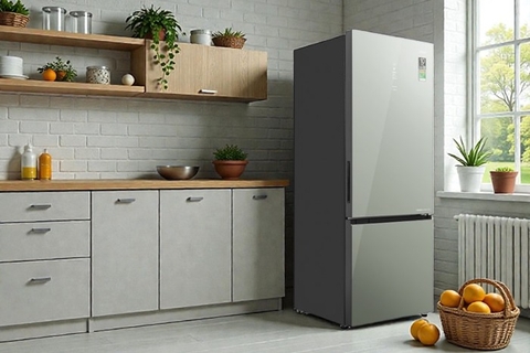 Tủ lạnh Aqua Inverter 292 lít AQR-B350MA(GM)