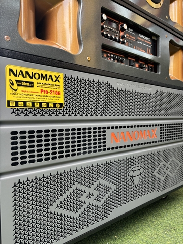 Loa Kéo Bình & Điện Nanomax Pro-218 Bass Đôi 50cm ...