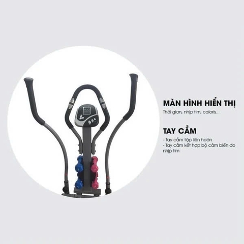 Xe đạp tập thể dục cử động toàn thân tại nhà Elip JY-8401B-1