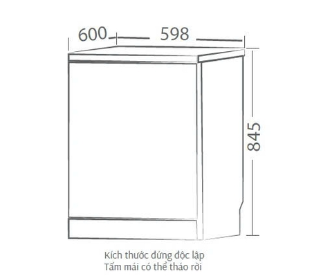 MÁY RỬA BÁT CANZY 809EU