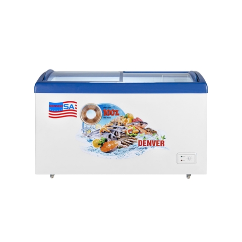 Tủ đông mặt kính Denver AS 559K-Lòng chống dính