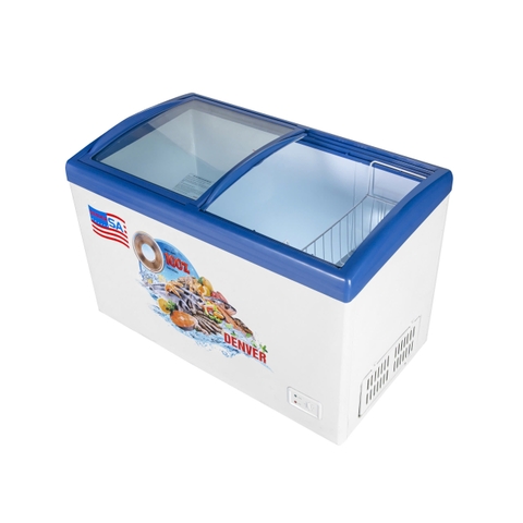 Tủ đông mặt kính Denver AS 559K-Lòng chống dính