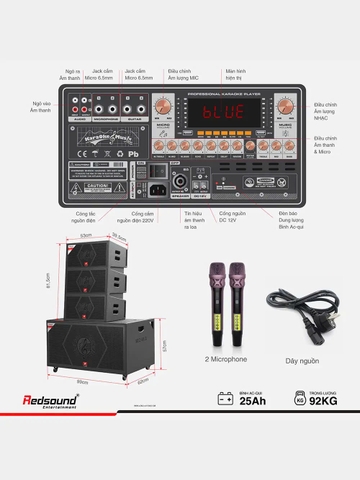 Loa Array di động Redsound R2413