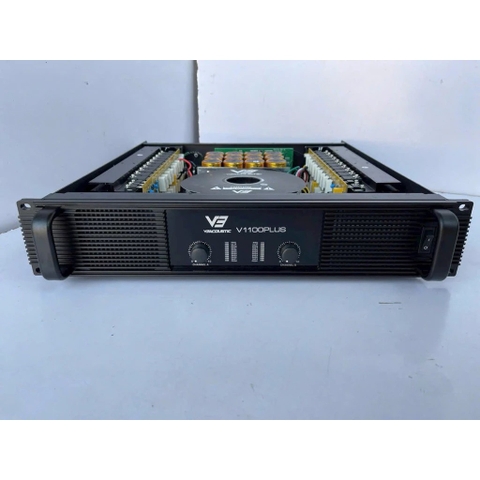 Đẩy công suất 2 kênh V1100 Plus 40 sò ,công suất 1000w