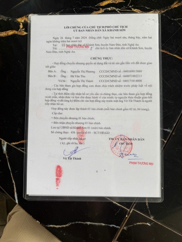 BĐS ÔNG THU Đất Lèn Dơi , Khánh sơn