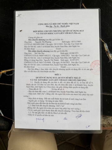 BĐS ÔNG THU Đất Lèn Dơi , Khánh sơn