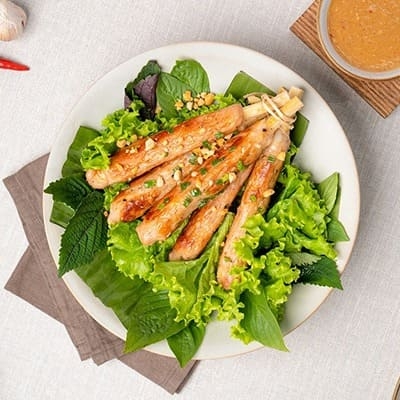 Nem lụi nướng mía
