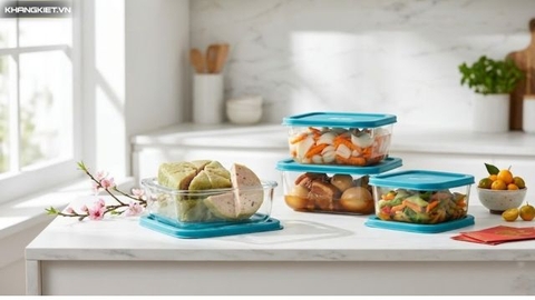 Giải pháp bảo quản thực phẩm ngày Tết với hộp thủy tinh cao cấp