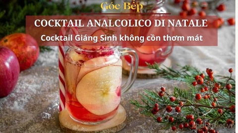 Cocktail analcolico di Natale – Cocktail Giáng Sinh không cồn thơm mát & tinh tế
