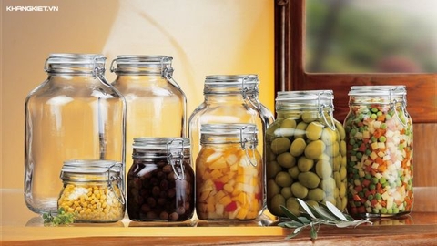 Hũ thủy tinh Fido – Biểu tượng bảo quản chuẩn Ý