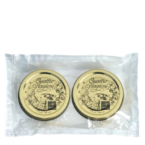 Bộ Nắp Vặn Hũ Thủy Tinh Quattro 56mm / 70mm / 86mm Bormioli Rocco – Nắp Thay Thế Chính Hãng