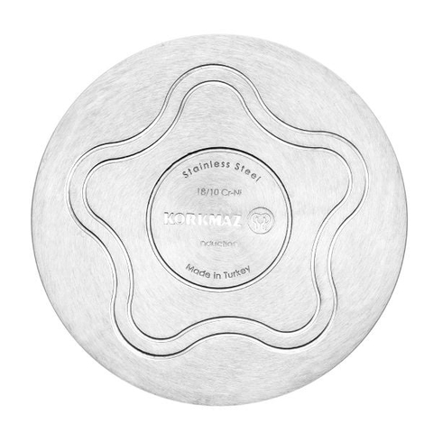 Chảo inox 18/10 quai 2 bên Korkmaz Proline 24cm - 1.8L