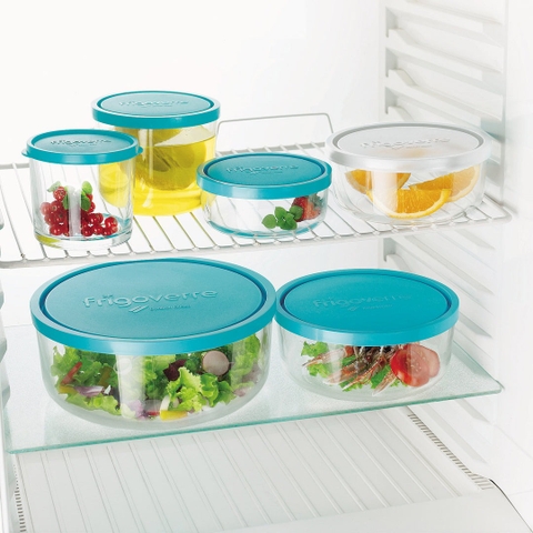 Hộp thủy tinh Frigoverre tròn 1250ml
