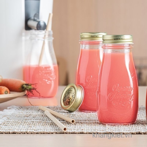 chai thuy tinh quattro 400ml bormioli rocco