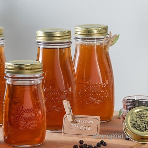 chai thuy tinh quattro 400ml bormioli rocco