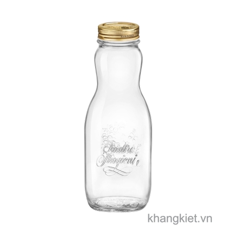 chai thuy tinh quattro juice 1l bormioli rocco