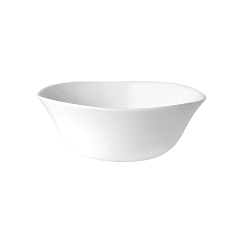 Tô Thủy Tinh vuông Parma màu trắng 14cm