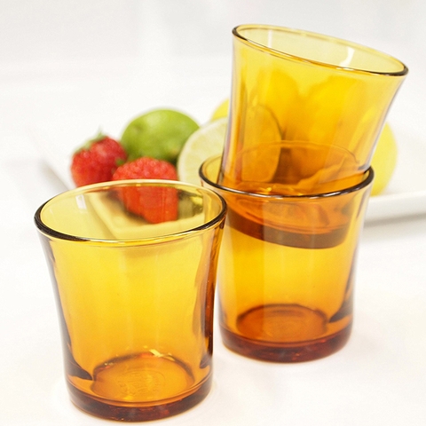 Ly Lys vàng Amber 210ml