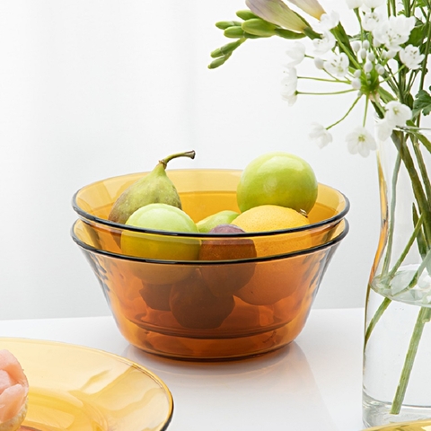 Tô Lys vàng Amber 17cm