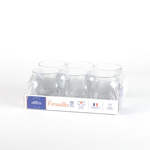Ly Có Quai Versailles Clear 260ml – Duralex
