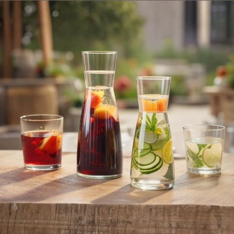 Bình rót thủy tinh Exclusiva 250ml không nắp – Carafe cao cấp