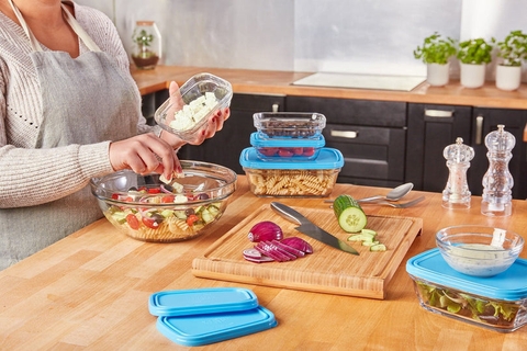 Bộ 3 Hộp Thủy Tinh Freshbox Duralex 3 Size