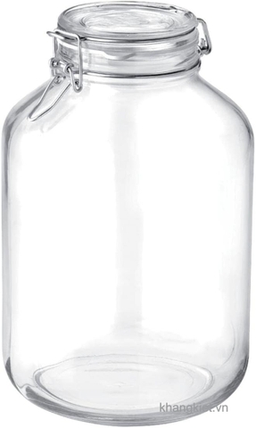 hu thuy tinh nap cai kin hoi fido 5l bormioli rocco italy