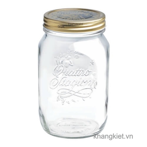 hu thuy tinh quattro 1l bormioli rocco