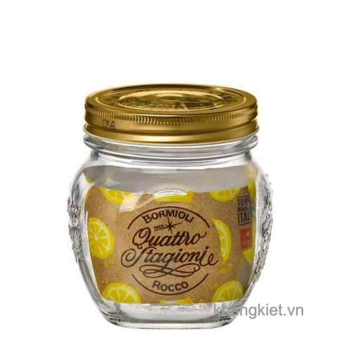 Hũ thủy tinh Quattro Anfora 500ml – Bormioli Rocco