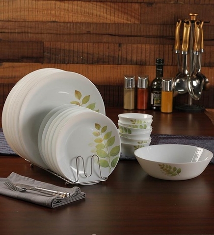 Chén Thủy Tinh Diva 10cm- Họa Tiết Lá Thu